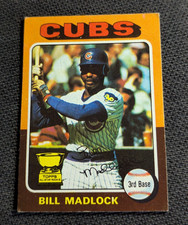 Sharp 1975 Topps #104 Bill Madlock Chicago Cubs All-Star Rookie Card-EX. rookie card picture