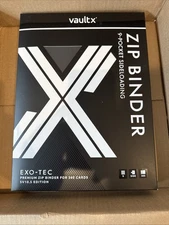 Vault X 9 Pocket Binder SV10.5 Edition Black - BRAND NEW SEALED