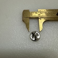 Silver Tone TIE TACK, Tacs, Lapel , Pin, 12mm Clutch, Catch, Clasp