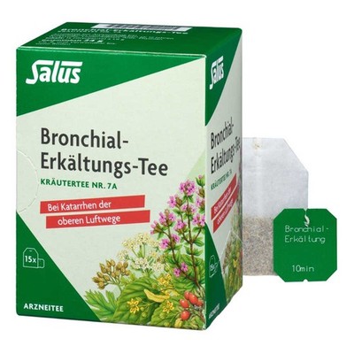 Kräutertee Nr.7a - Bronchial-Erkältungs-Tee 15 Teebeutel 24g | SALUS