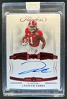 2023 Flawless Collegiate Jahmyr Gibbs Rookie Gems Signatures RC Ruby Auto #15/20