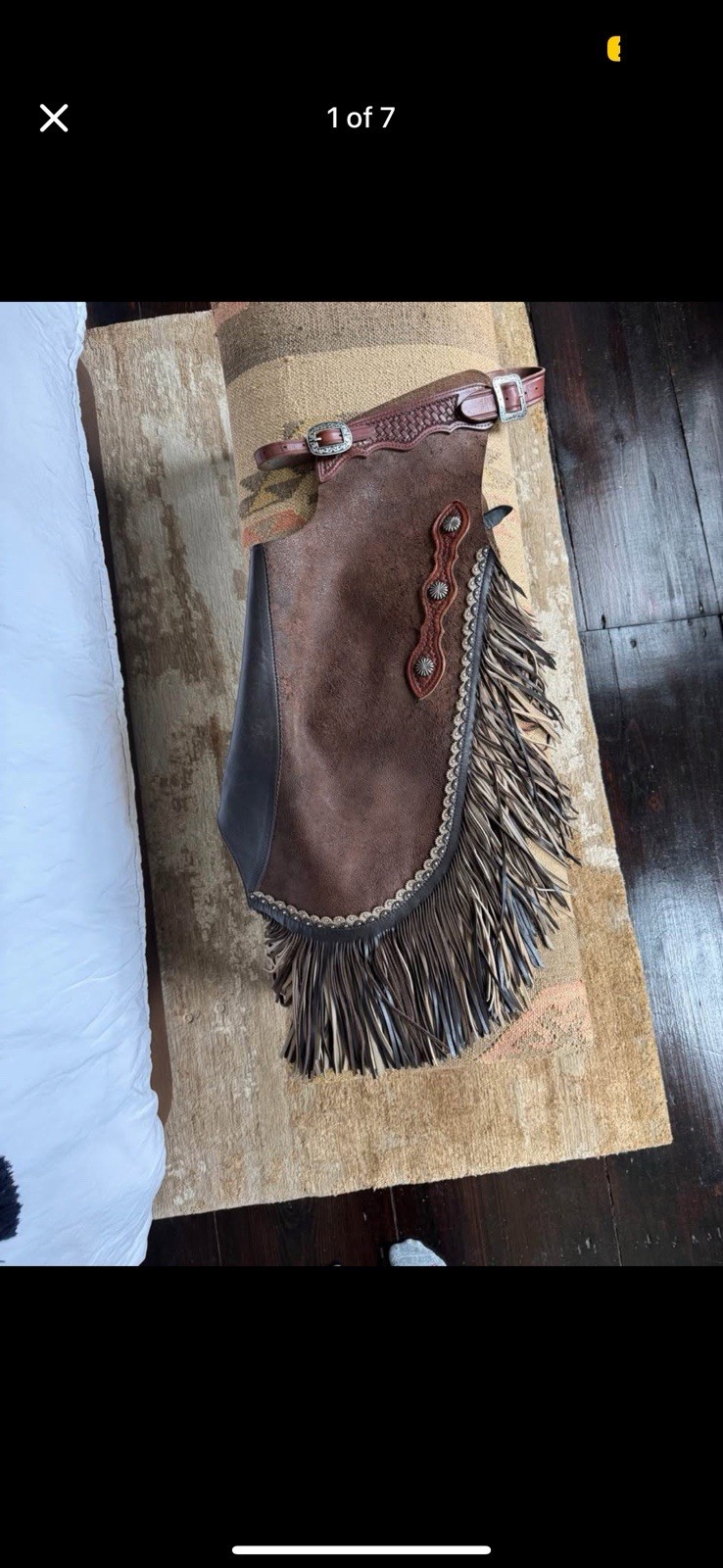 Custom Made Leather Chinks Chaps Usa Made Western Rodeo Ranch Show