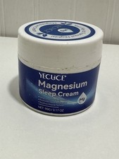Magnesium Cream 3.17oz-Promotes Sleep, Soothes Sore Muscles, Relieves Leg Cramps