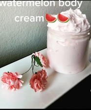 Watermelon Whipped Body Butter  Made with Shea Butter 8oz