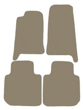 Basic Fußmatten, Autoteppiche für Jaguar XJ8 I X300 1998-2003 Beige x14 Rand