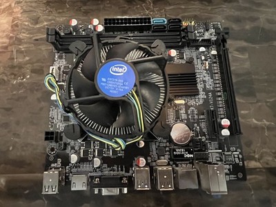 LGA1155 Motherboard w/ Intel CPU & Cooler DDR3 SATA HDMI VGA Micro ATX