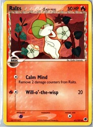 Ralts (Delta Species) 61/101 Dragon Frontiers Common