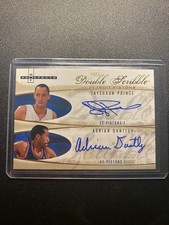 07-08 Fleer Hot Prospects - Auto Tayshaun Prince/Adrian Dantley /25 Pistons NBA