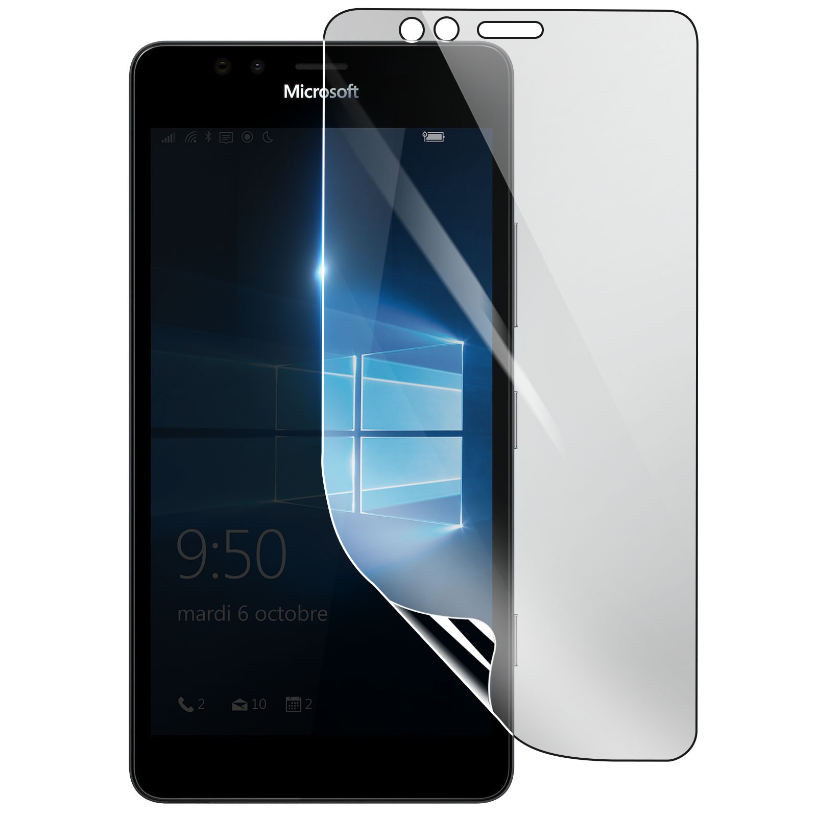 Film hydrogel Microsoft Lumia 950 protection ecran antichoc transparent flexible