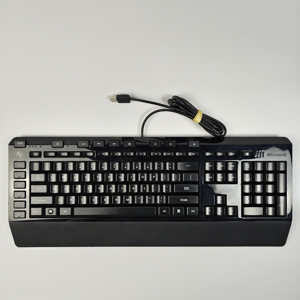 Microsoft SideWinder X4 Wired Gaming Keyboard Illuminated Keys KU