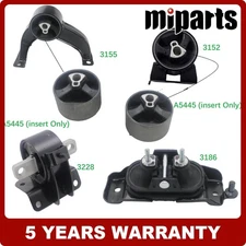 Motor,Trans Mount Bushing Set 4PCS Fit for Chrysler Town&Country V6 AUTO 200