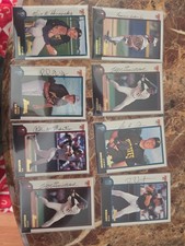 Lot Of 8 1998 Bowman Chrome Pirates Black Printed Signature Rookie Cards 