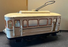 Replika elektrycznego tramwaju w stylu Märklin skala 0