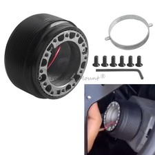 Quick Release Steering Wheel Hub Adapter Boss Kit For Mazda Miata 323 626 939