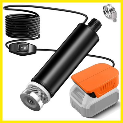 #ad Transfer Pump Compatible with Dewalt 20V Battery 500GPH Portable Water Pump ... $48.59