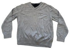 Tommy Hilfiger Men s Long Sleeve Cotton Blue Pullover Shirt Size L 789