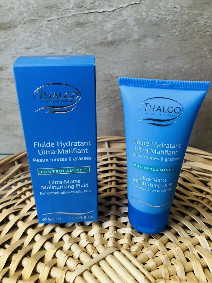 Thalgo Fluide Hydratant Ultra-Matte for Combination to Oily Skin 50mL NIB - Image 2 of 2