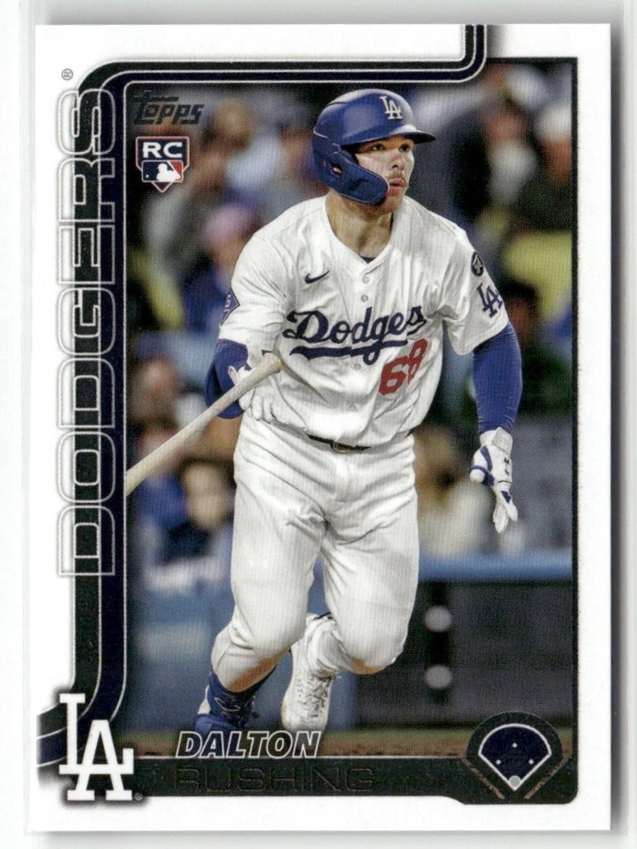 2025 Topps UPDATE Dalton Rushing RC Rookie Los Angelas Dodgers 