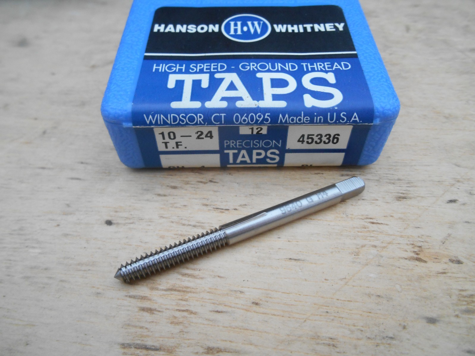 HANSON WHITNEY 10-24 GH4 THREAD FORMING PLUG TAPS , 6 TAPS