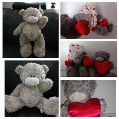 XXL 40 cm Stehend bewegliche Arme Sitzend Me To You Taddy Teddy Hängematte Herz