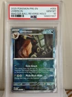 Pokemon 2025 Umbreon 059 Master Ball Reverse Holo Prismatic Evolutions PSA 10