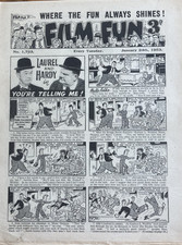 Film-Fun 1953-01-24  Laurel & Hardy (2 pgs), Old Mother Riley, Frank Randle