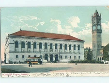 Divided Back PUBLIC LIBRARY Boston Massachusetts MA : : make an offer hs0875
