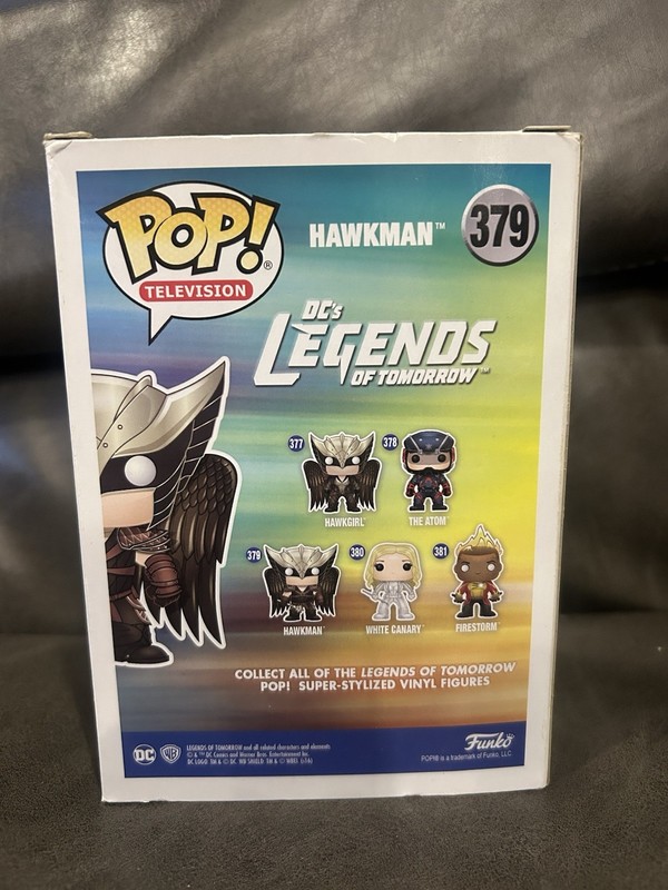 Funko Pop! DC Legends Of Tomorrow Hawkman #379 VISIT MY EBAY STORE FOR MORE