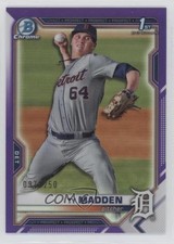 2021 Bowman Draft Chrome Purple Refractor 97/250 Ty Madden #BDC-152 2s2