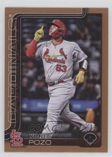 2025 Topps Update Gold 1368/2025 Yohel Pozo #US120 w7v