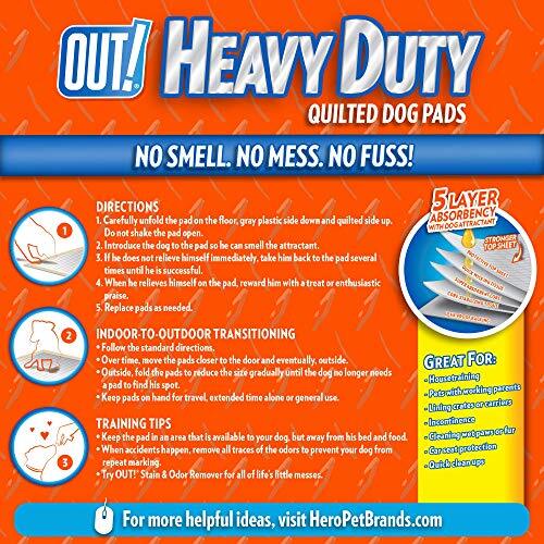 Heavy Duty XXL Dog Pads 30-Pads, 26 x 30 Inches, Absorbent Pet Training & Puppy - Picture 7 of 8