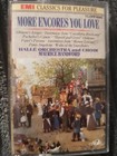 More Encores You Love - The Halle Orchestra & Choir (Cassette Tape)