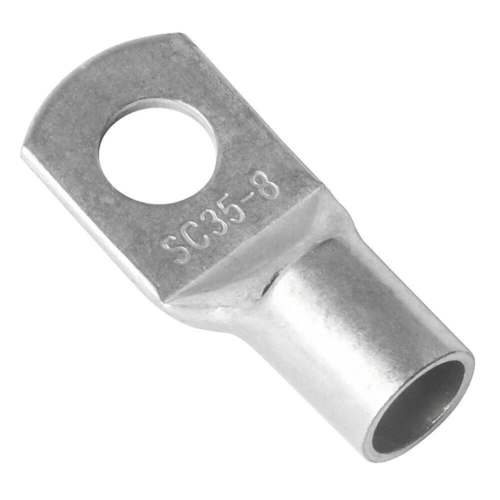 6 - 50mm² Tinned Copper Lug Ring Terminals Battery Wire Welding Cable Connectors - Picture 22 of 34