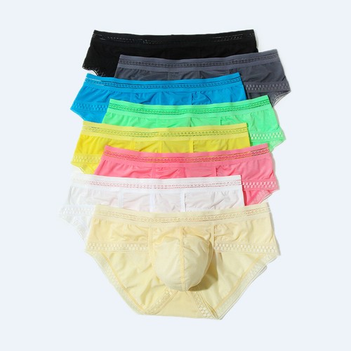 Men Sexy Brief Underwear Pouch Undies Panties Underpants Trunks Cotton Jockmai ♢ - Picture 9 of 41