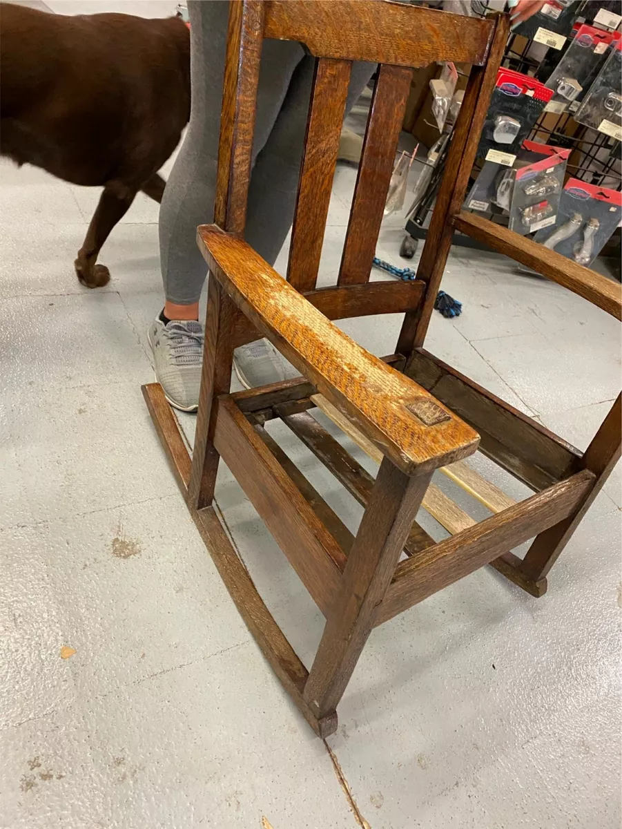 Limbert Quarter sawn Oak Mission Rocker Rocking Chair Vintage