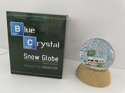 Breaking Bad Schneekugel Blue Crystal Snow Globe rar selten NEU & OVP