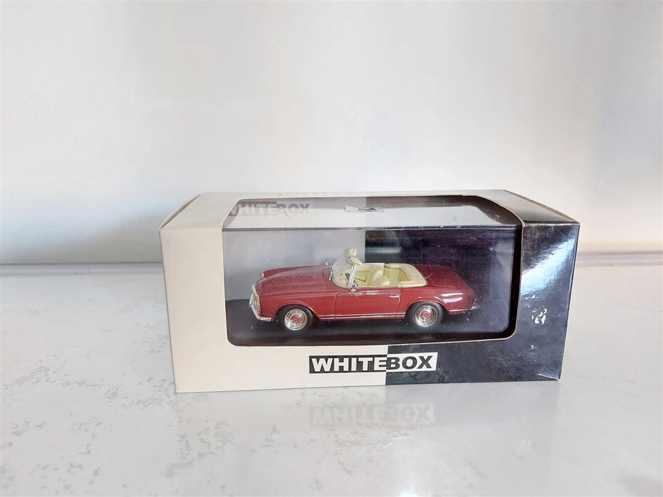 Mercedes-Benz 230 SL Marrone del 1963 - 1/43 WhiteBox Limited Ed. 1.008 pcs - Immagine 3 di 3