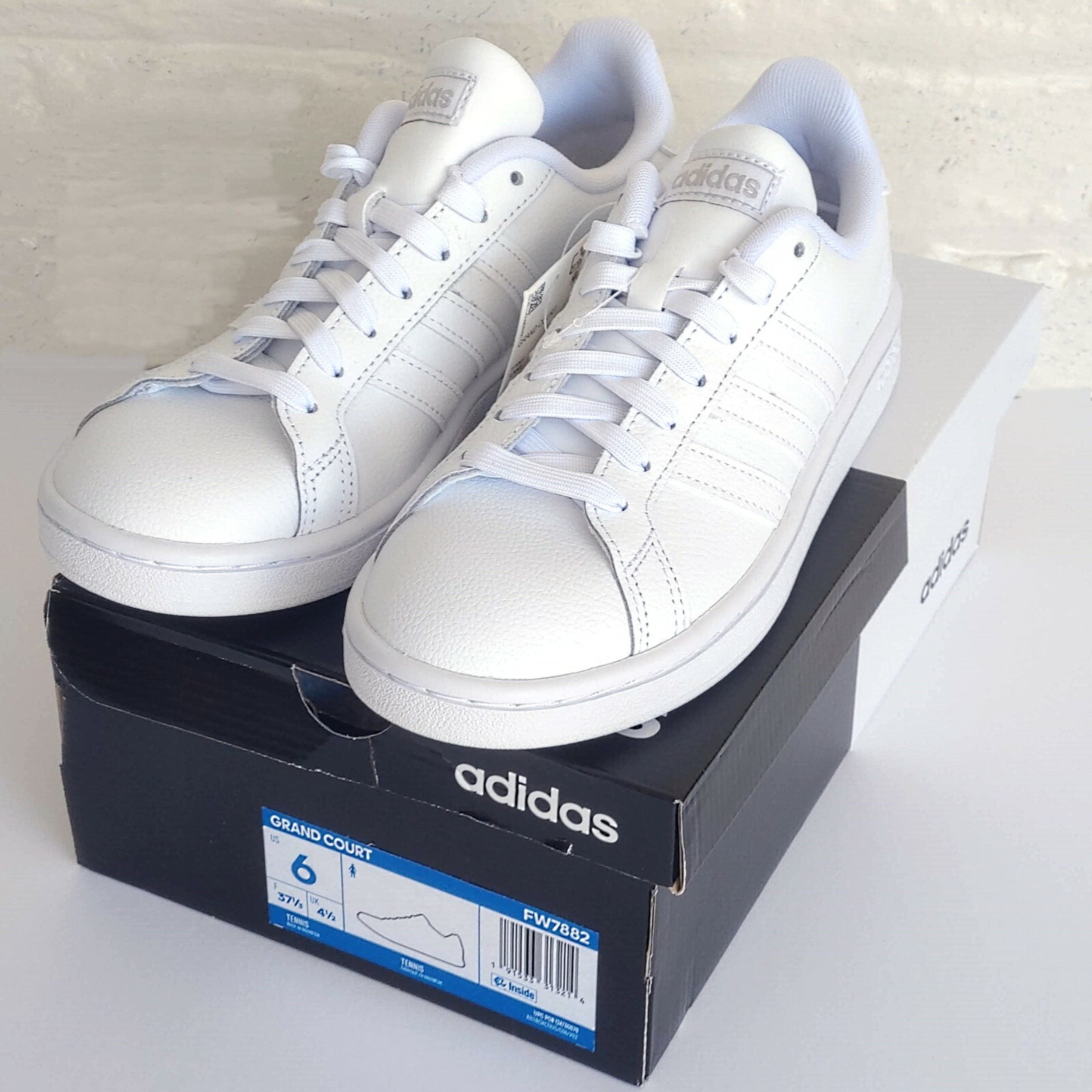 adidas grand court cloudfoam