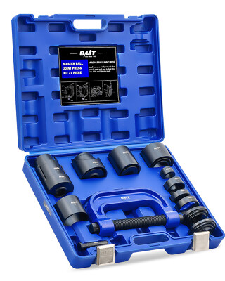 #ad 21PC C PRESS BALL JOINT MASTER SET SERVICE KIT REMOVER INSTALLER 2 4 WD AUTO $64.99