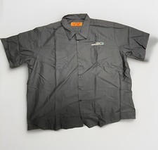 NWOT Red Kap Men's Short Sleeve Industrial Work Shirt 5XL Logo