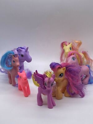 Konvolut Restposten 7 verschiedene My Little Pony offizielle & inoffizielle Spielfiguren 