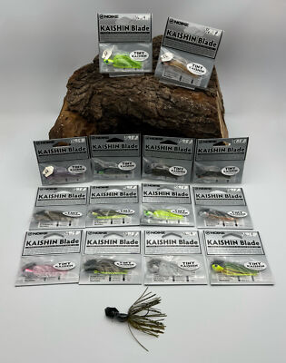 Noike Tiny Kaishin Blade Chatterbait 5/16oz 9g 19 Farben Chatterbaits aus Japan