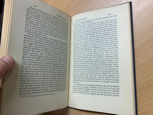 1950 ALISTAIR COOKE "A GENERATION ON TRIAL" ALGER HISS SPY TRIAL HB BOOK (P4) - Picture 14 of 15