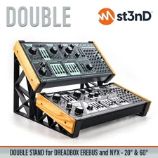 DOUBLE STAND for Dreadbox NYX V2 / EREBUS V2 (20° and 60°)