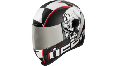 NEW ICON Death or Glory Airform Helmet- BLACK - 3XL- MOTORCYCLE