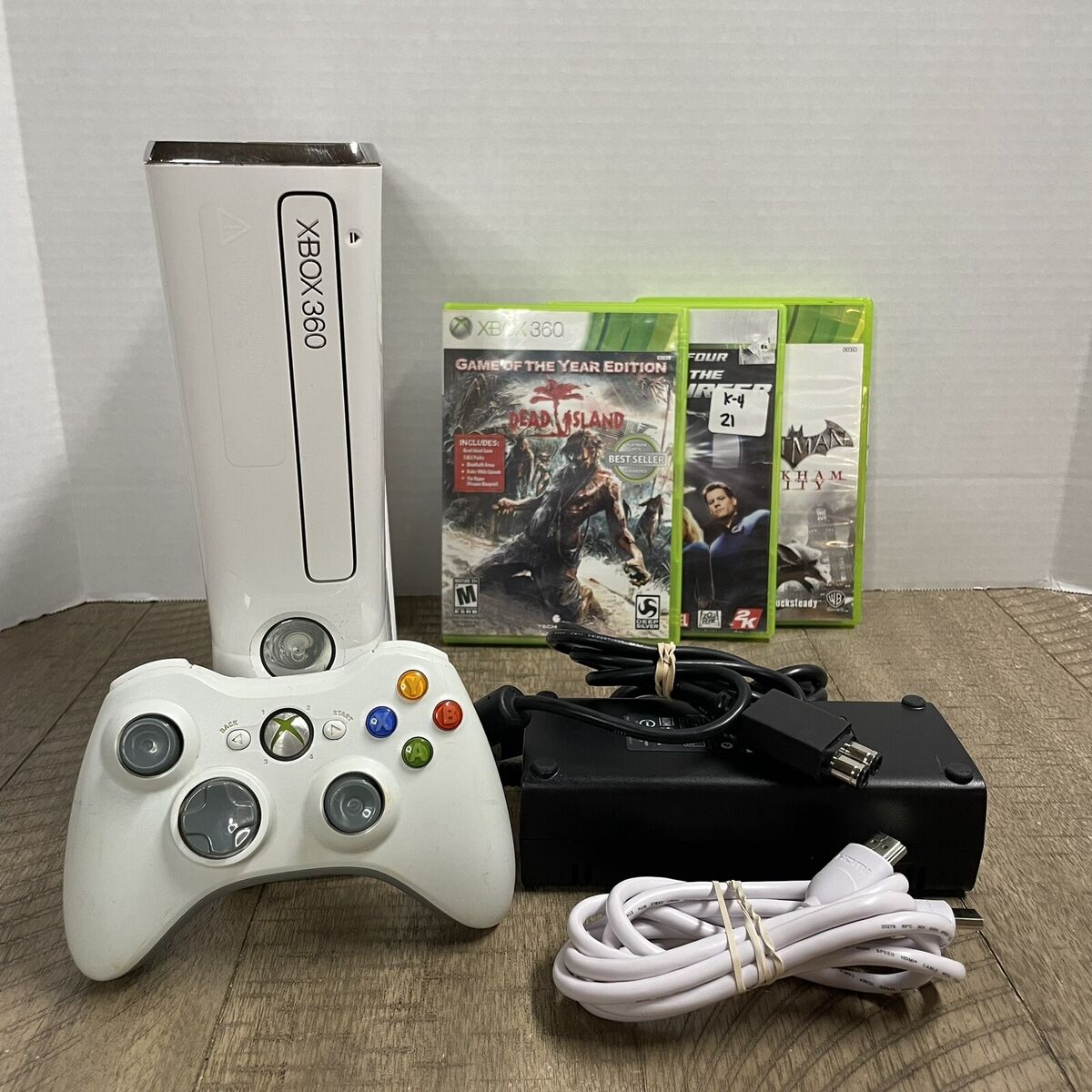 Microsoft Xbox 360 S Kinect Special Edition 250GB White Console