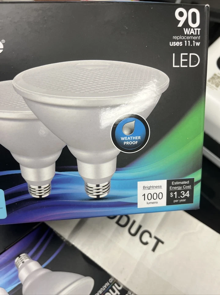 Feit Electric PAR38DM/950CA/2 120V 11.1W 5000K 1000 Lumens PAR38 LED Bulb 8pk - Image 2 of 4