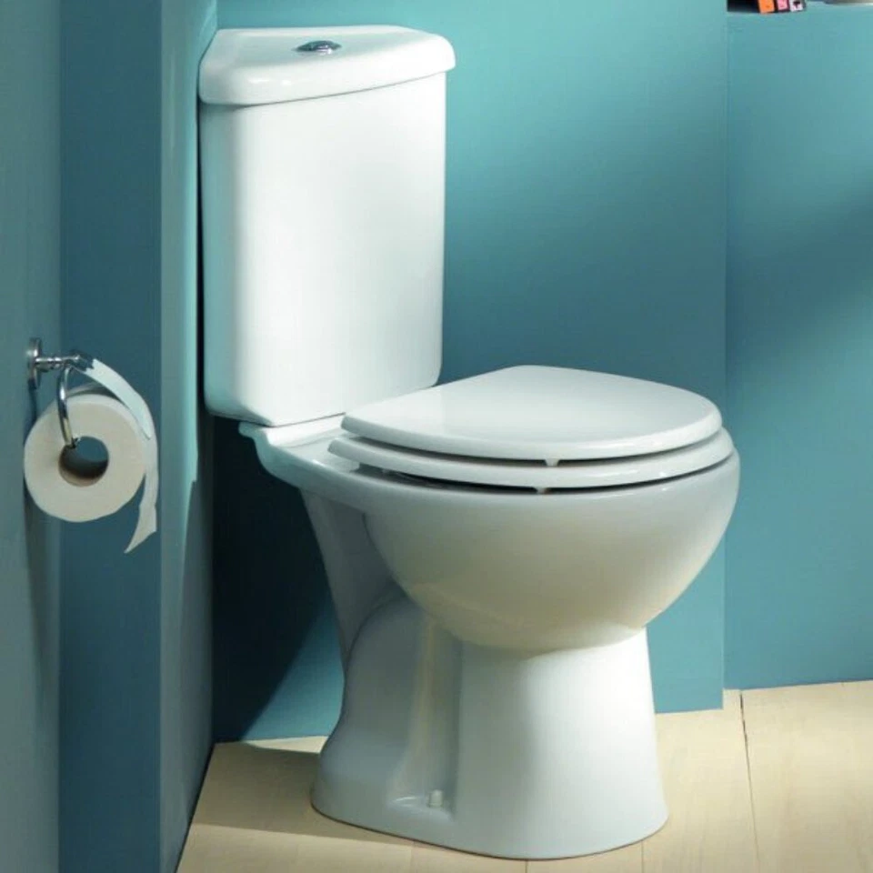 Mini Corner Combined Bidet Toilet With Soft Close Seat - Image 2 of 4