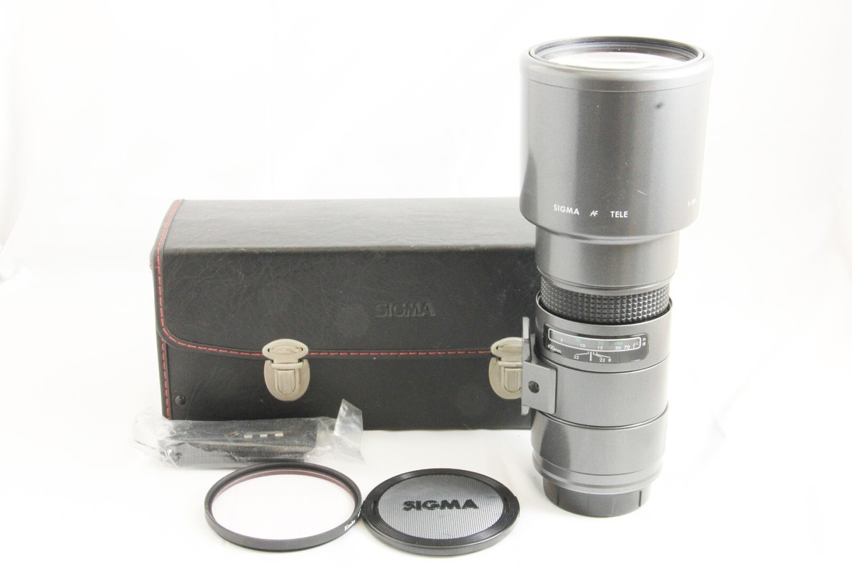 その他 SIGMA AF TELE 400mm F5.6 MULTI-COATED Exc++ SIGMA AF TELE 400mm f5.6 MULTI COATED Telephoto Lens
