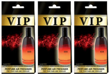 3x Auto Duft VIP 555, Lufterfrischer Auto,Duftbaum auto,Auto zubehör,Duftspender
